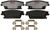 Top Quality Raybestos Brake Pad Set 2004-2011 Cadillac SRX, STS, CTS | Quiet Operation, Premium Materials, OE Replacement