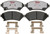 Raybestos Brakes Element3 Brake Pads | Superior Hybrid Technology, Premium Shims | OEM Replacement