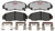 Upgrade Your Braking Performance | Raybestos Brake Pads | Fits 1999-2010 Honda & Acura | Quiet Operation, Superior Stopping Power