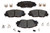 High-Performance Brake Pads | Fits Toyota RAV4, Corolla | Noise & Vibration Reduction | Ceramic | Raybestos Brakes