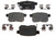 High-Quality Ceramic Brake Pads | Fits Acura TSX, Honda Accord 2008-2017 | Noise Reduction, Premium Steel Shim | Raybestos Brakes