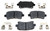 Raybestos Brake Pads Ceramic|OE Replacement 2011-2016 Buick LaCrosse Regal Chevrolet Malibu Limited|Noise Reduction|Premium Layered Steel Shim