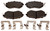 Raybestos Brake Pads | R-Line Ceramic | OEM Replacement | Set of 4