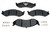 Premium Brake Pads | Raybestos R-Line 1990-2006 Jeep: Wagoneer,Wrangler,Grand Cherokee | Metallic, OE Replacement
