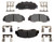 Raybestos R-Line Ceramic Brake Pad Set | OE Replacement, Noise Reduction, Premium Shim | Fits OEM Vehicles