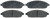 Quiet & Reliable | Raybestos Brake Pads | Fits 05-10 Commander, Grand Cherokee