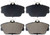 Raybestos Brakes Brake Pad | Fits Various 1993-2007 | Mercury Sable, Cougar | Ford Taurus, Thunderbird | Lincoln Continental, Mark VIII | Ceramic with OE Design