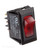 Reliable RV Designer Multi Purpose Switch | For Lighting, Heater, Pump | SPST, Easy Install | Red Illuminated Light