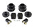 Fits 2014-2017 Ram 2500 ReadyLIFT Lift Kit Suspension 69-1231 SST Series; 3 Inch Front Lift; 1 Inch Rear Lift; Black Components