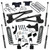 Superlift Lift Kit Suspension K169 Superide; 6 Inch Front Lift; 6 Inch Rear Lift; With Front And Rear Superlift Shock Absorbers In Kit; Black Components/Black Shock Absorbers
