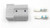 Standard Motor Plug Wires Battery Connector SST308 Safe-Mate; Silver Plated Copper Contacts With Blue Rings; 50 Amp; 6 Gauge; Gray