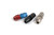 SpeedFX Adapter Fitting 5730613 Female; -6AN to 3/8 Inch; Red/Blue; Anodized Aluminum; Single