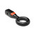 Heavy Duty Lunette Ring | Tow Ready 10000lb Capacity | Black Powder Coat, 2 Inch Shank