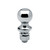 Tow Ready Trailer Hitch Ball 63814 1-7/8 Inch Ball; 2000 Pound Gross Trailer Weight Capacity; 3/4 Inch Diameter 3-3/8 Inch Long Shank; Chrome; Steel