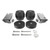 Fits 2014-2023 Ram 2500 Timbren Helper Spring Kit DRTT3500E SES Suspension Enhancement Systems; Rubber Spring; Frame Mount; AEON Hollow Rubber; With Helper Springs/Brackets/Hardware