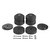 Timbren Helper Spring Kit FF350SDC SES Suspension Enhancement Systems; Rubber Spring; Frame Mount; AEON Hollow Rubber; With Helper Springs/Brackets/Hardware