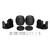 Timbren Helper Spring Kit FRTT350F SES Suspension Enhancement Systems; Rubber Spring; Frame Mount; AEON Hollow Rubber; With Helper Springs/Brackets/Hardware