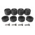 Timbren Helper Spring Kit GMFK25D SES Suspension Enhancement Systems; Rubber Spring; Frame Mount; AEON Hollow Rubber; With Helper Springs/Brackets/Hardware