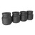 Timbren Helper Spring Kit GMFK25D SES Suspension Enhancement Systems; Rubber Spring; Frame Mount; AEON Hollow Rubber; With Helper Springs/Brackets/Hardware