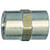 High Performance USA Made Brass Coupler | 1/4" NPT Female x 1/4" NPT Female | Corrosion Resistant