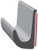 Premium Black Drip Rail | 50ft Length | PVC J-Design | Easy Install with 3M Tape