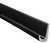 Premium Black Drip Rail | 50ft Length | PVC J-Design | Easy Install with 3M Tape