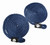 Taylor Made Navy Blue Marine Rope | 3/8 Inch x 72 Inch | Braided | Loop Design