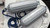 Marine Grade Reinforced Boat Fender | Storm Gard Ribbed Cylinder | 6-1/2 Inch x 22 Ft White | Easy Install