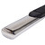 TrailFX TFX 5" Oval Straight Side Bars | Polished Stainless Steel | Includes Bed Step | Slip-Resistant Step Pads | Moderate Road Hazard Protection
