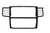 Ultra-Durable TrailFX Grille Guard for Chevrolet Silverado 1500 | Gloss Black, Easy Install with Optional Lighting | Superior Steel Construction