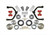 Transform Your Ride with TrailFX Lift Kit Suspension | Fits Various by Dodge Ram 1500 Classic-Old Model,1500 | 4 Inch Front, 2 Inch Rear Lift, Black Components