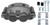 Raybestos Brakes R-Line Remanufactured Brake Caliper | EPDM70 Rubber Components, Pre-Lubricated Guide Pins, 100% Pressure Tested