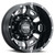 Ultra Wheel Hunter Van Dually 003 | 16x6 Satin Black Wheel - Maximum Load Capacity - Lifetime Warranty