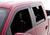 Lowest Profile Ventvisor Set of 4 | Matte Black Rain Guard | Easy Tape-On Installation