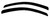 Auto Ventshade Rainguard | Ventvisor Set of 2 | Aerodynamic Design, Tape-On, Keeps Rain Out & Fresh Air In