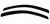 Upgrade Your Tacoma with AVS Vent Visors | Smoke Acrylic, Set of 2