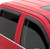 Custom Fit 2008-2012 Chevrolet Malibu | Ventvisor | Acrylic Smoke Rainguard | Set of 4