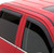 Enhance your Toyota Highlander 2001-2007 with AVS Tape-On Rainguard | Aerodynamic Design, Smoke Finish, Set of 4