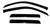 Enhance Your Driving Experience | Smoke Acrylic Ventvisors for 2002-2009 Chevrolet Trailblazer