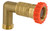 Valterra Brass Fresh Water Pressure Regulator | Protects RV Plumbing, Regulates 50-55 PSI | More Flow, 90 Deg Hose Saver