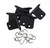 Hang Lights & Plants Easily | Valterra Utility Roller Bar Awning Hanger Set - Black
