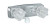 Phoenix Wall Mount 2 Valve Shower Control | Plastic Compression | Matte Biscuit | 4 Inch | Limited Lifetime Warranty