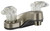 Upgrade Your Lavatory with Catalina 4 Inch Faucet | Brushed Nickel Finish | Durable Plastic Underbody