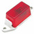 Valterra Red Clearance Light | Incandescent | 3-1/8 Inch Widht x 1 Inch Height | White ABS Base