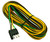 Wesbar 4-Way Flat Trailer Wiring Connector | 20 Foot Lead Length, Easy Installation