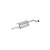 1996-1998 Honda Civic Exhaust Muffler | Enhanced SoundFX, Quality Aluminized Build