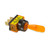 12V 20A Illuminated Amber Switch | Automotive Interrupter Toggle | Two Position Handle