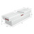 Weather Guard Gull Wing Crossover Tool Box | Smooth White Steel | One-Handed Opening | Spacious Truck Suspended Design