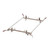 60 Inch Wide Aluminum Van Rack | Fits Mercedes, Ram, Chevy, Nissan, Ford | Dual Clamp | Quick Clamp | Multi-Fit