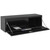 Heavy Duty Black Steel Underbed Tool Box | Fits Flatbed, Dump Trucks | Aluminum Door, Weather Seal | Quick Release Doors | Armored Finish